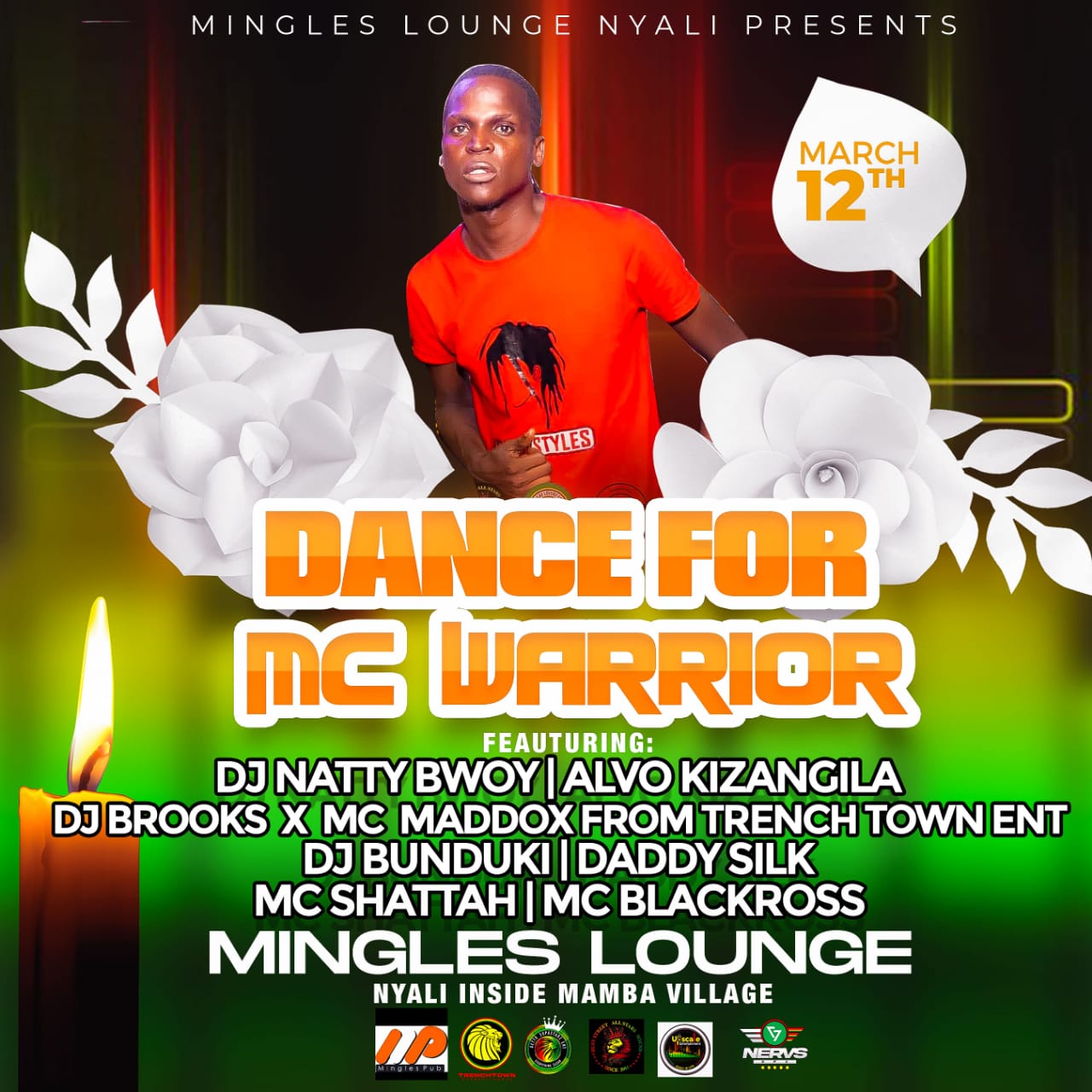 DANCE FOR MC WARRIOR At MINGLE LOUNGE NYALI