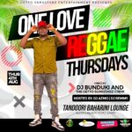 ONE LOVE REGGAE THURSDAYS 4th August @ TANDOORI BAHARINI LOUNGE