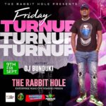 FRIDAY TURNUP AT THE RABBIT HOLE 9th SEPT